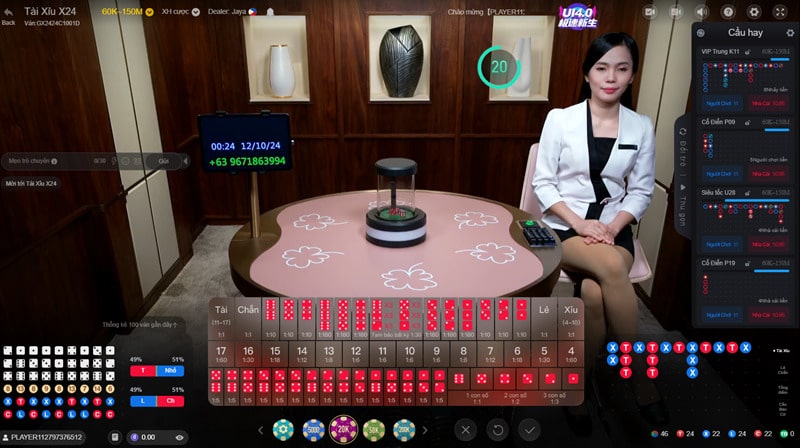 Bàn chơi tài xỉu tập hợp nhiều cửa cược hấp dẫn